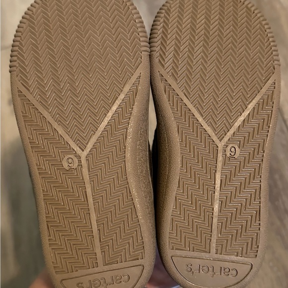 Carters Size 9 Brown Velcro Toddler Boots - Picture 2 of 4